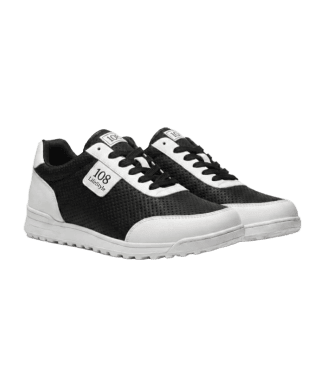 BLACK & WHITE RUNNING SNEAKER